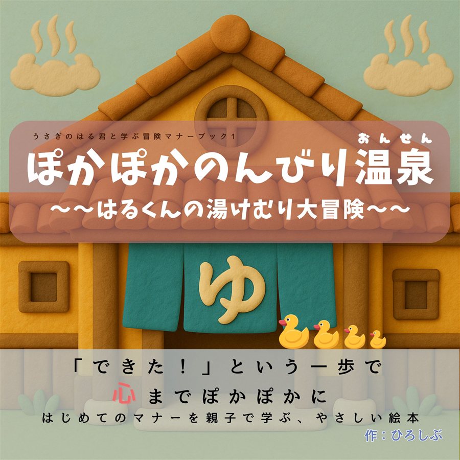 『ぽかぽかのんびり温泉』の表紙